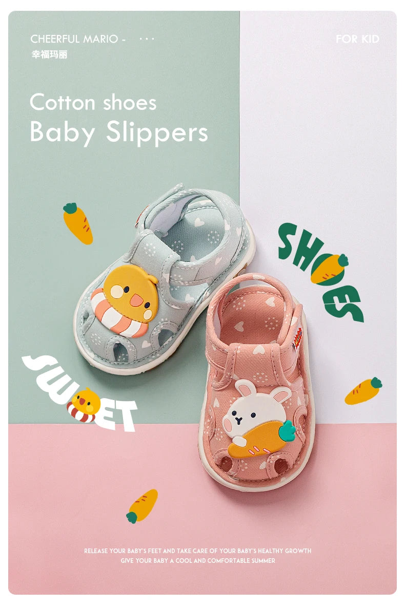 Sandália Infantil Desenhos Animados com Som