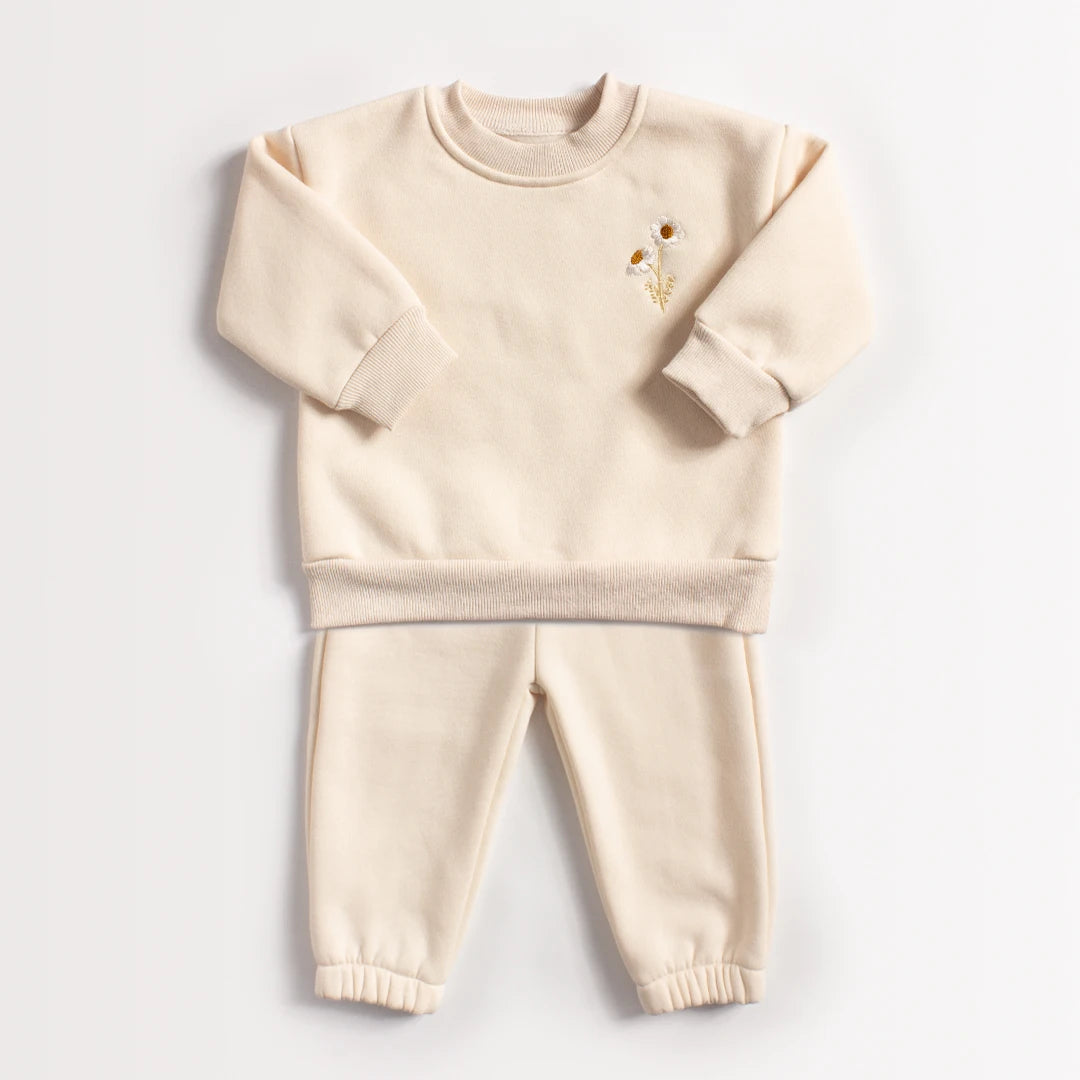Conjunto de Moletom para Bebê e Meninas, Agasalho para crianças